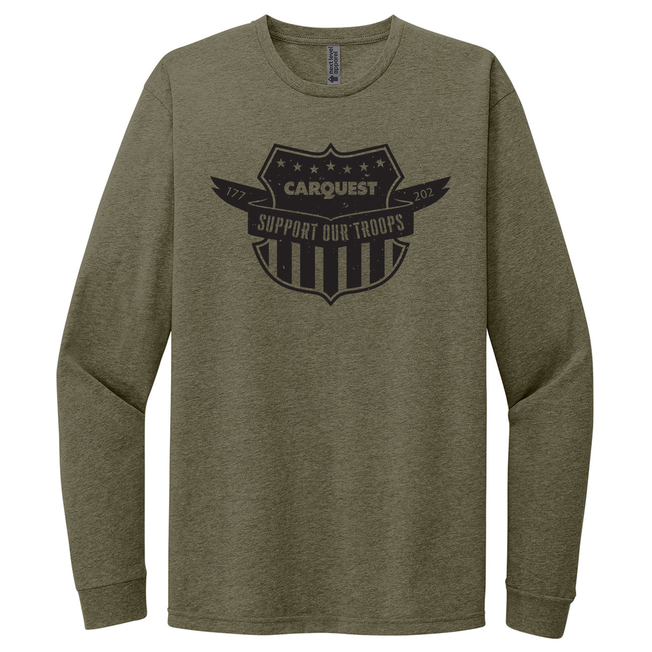 Carquest HH Military L/S Tee Military Green