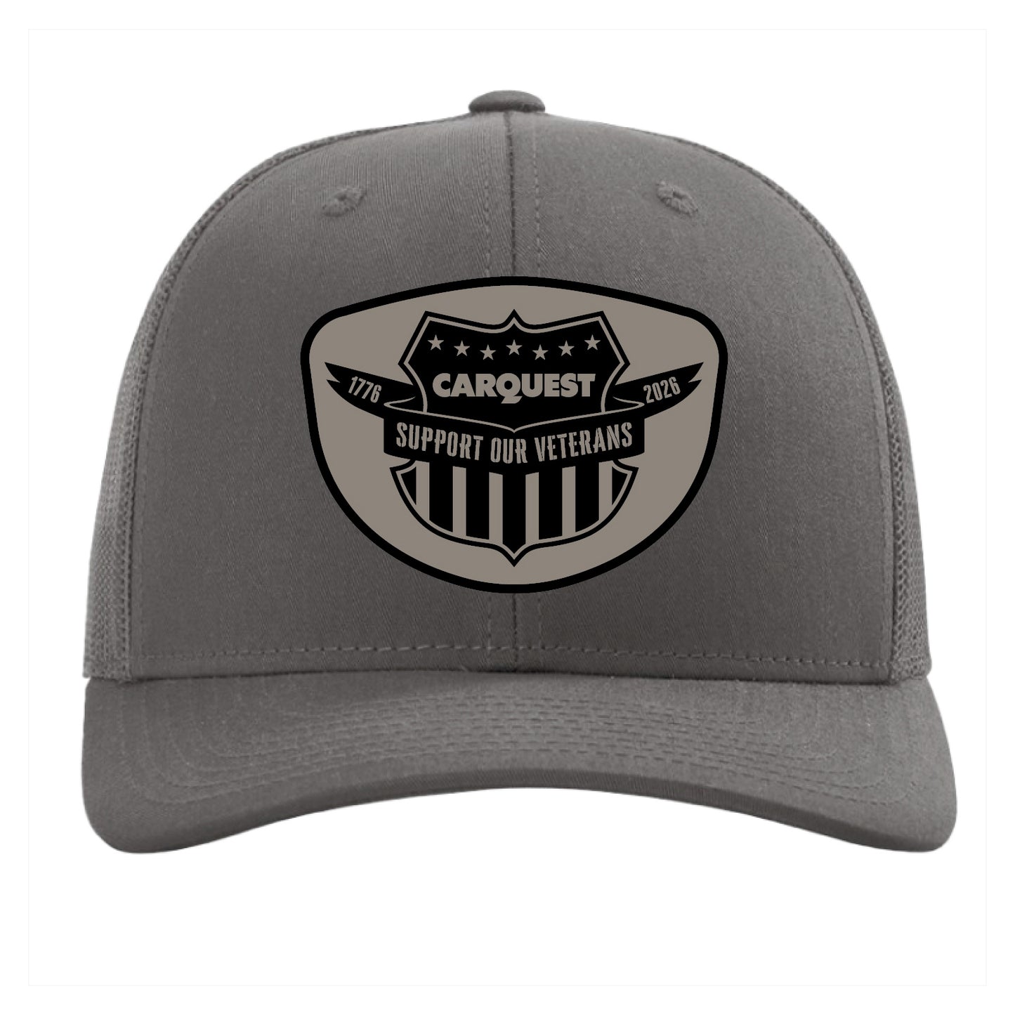 Carquest Military Patch Hat Charcoal