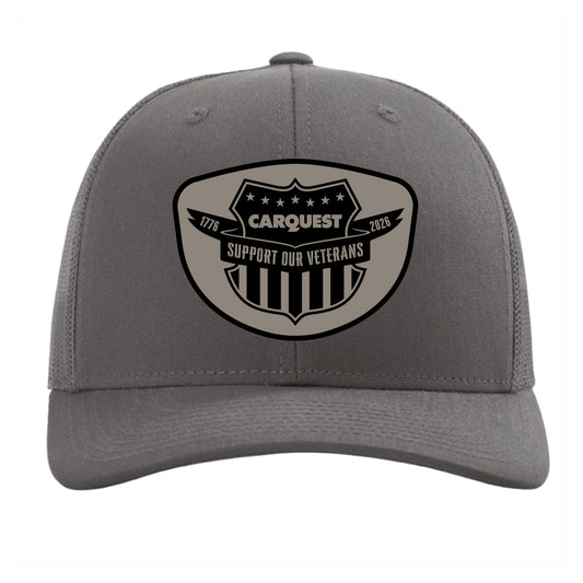 Carquest Military Patch Hat Charcoal