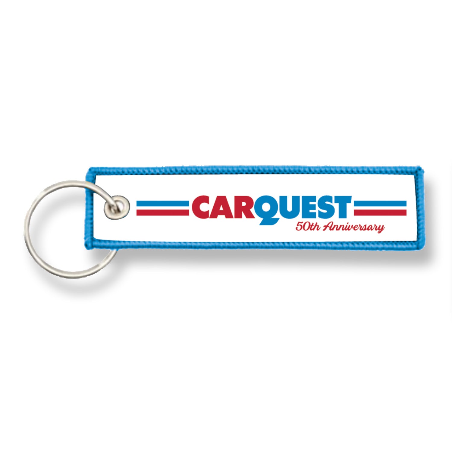 Carquest 50th Anniversary Woven Key Tag